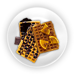 Flake Belgian Waffle 