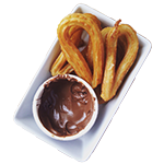 Churros With Nutella 