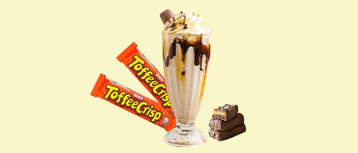 Toffee Crisp Milkshake  Regular 