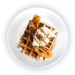 Banoffee Belgian Waffle 